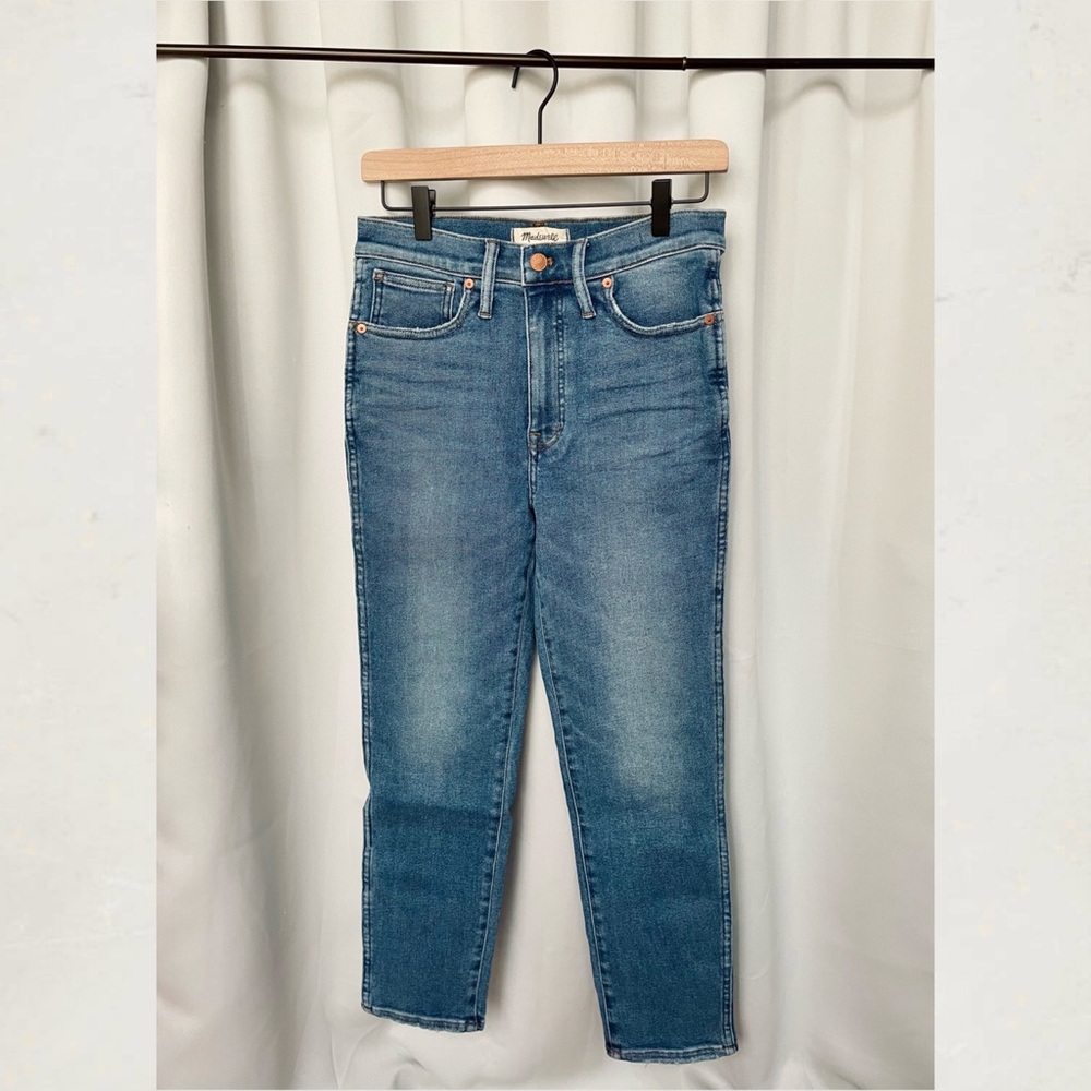 Madewell NWT Stovepipe Jeans in Ditmas Wash